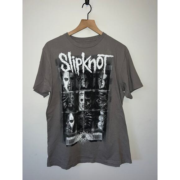 Slipknot Halloween Shirt Slip Knot Metal masks Scray Band Tour Tee 2013 Large - Picture 1 of 10